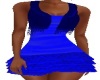 blue country dress set