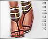 $ Luxury Sandals ~ Brown
