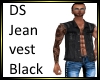 DS jean vest black