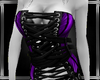 b purple lac' corset