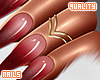 q. Red Ruby Nails XL