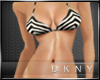 blk/white bikini top