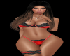 Lenna lingerie red