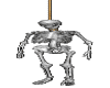 Hang Skeleton Flash GIF