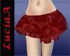 AR!SEXY RED ROSES SKIRT