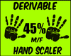 {J} 45% Hand Scaler