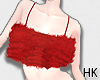 HK`Fur Top Red