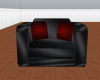 Black N Red Chair