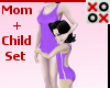 Purple Mom Swimsuit