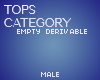Empty Male Derivable
