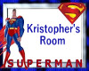 Kristophers Room Sign