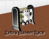 Zebra Blanket Rack