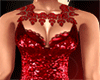 CY Red Sequin dress