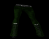 {DK} Green flare pants