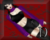 purple goth outfit