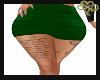 Green Tattoo Skirt