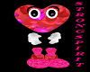Pink hearts avatar