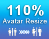 110% Avatar Scaler M/F