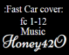 :Fast Car cover: