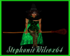 Green Witch Cape