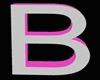 3D Colorful Letter B