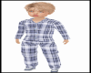 BOYS BLUE PAJAMA TOP