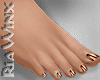 Copper Bare Feet