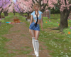 SR~ Blue Schoolgirl