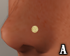 A | Gold Male Nose Ring