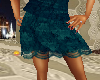 Teal Lace Skirt