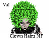 Clown Hairs MF Green