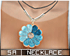 SA| Bloom Neck Blue