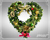 !Christmas heart wreath