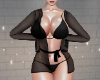 KTN Sheer Black Robe