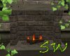 SW~ Stone Fireplace