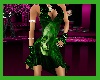 Toxic Green Dress - rave