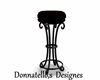 iron bar stool