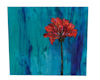 Teal-Red flower