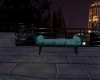 Patio Bench - Teal