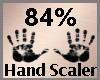 Scale Hands 84% F