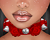 Choker Lips Red