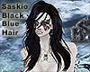 Saskio Blk&Blue Hair F