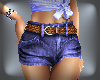 Bluejean Shorts /w Belt