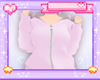 Knitted Hoodie - Pink