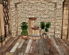 Wooden Barrel Fountain
