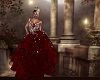 red Princess Gown