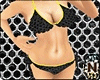 (NS) Sequin Blk Bikini
