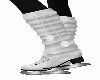ICE SKATE/WARMERS -WHITE