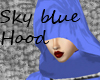 {Kuro} Sky blue Hood