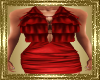 LD~Red Satin Dress